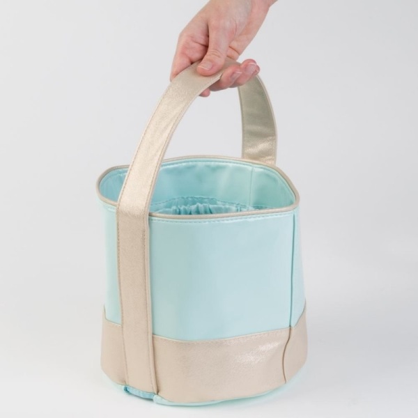 InterDesign / Сумка-органайзер для косметики Remy Мята-золото (100061)