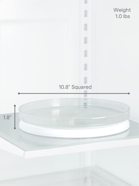 Подставка FridgeView вращающаяся для холодильника 27.3х27.3х4.6см (101547)