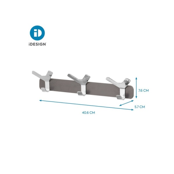 InterDesign / Вешалка YAEL настенная 3 крючка (101231)