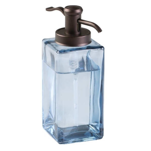 InterDesign / Диспенсер для жидкого мыла Casilla голубая (100086)