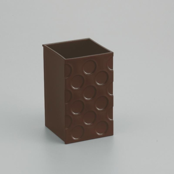 Inomata / Органайзер на магните 64*72*105мм КОРИЧНЕВЫЙ (100522)