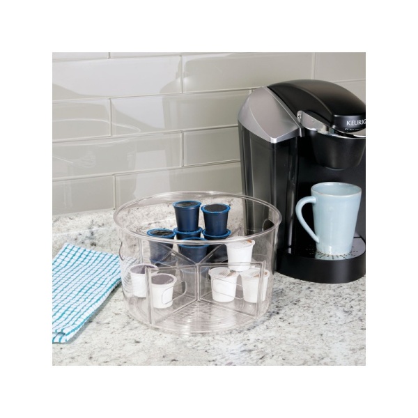 InterDesign / Органайзер LINUS 4 отделения универсальный вращающийся 26,7см (101272)