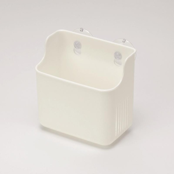 Inomata / Подставка для столовых приборов на присосках БЕЛЫЙ (100550)