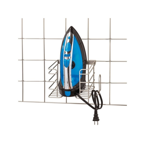 InterDesign / Полочка-держатель для настенной модульной панели-сетки Jayce стальная (100890)