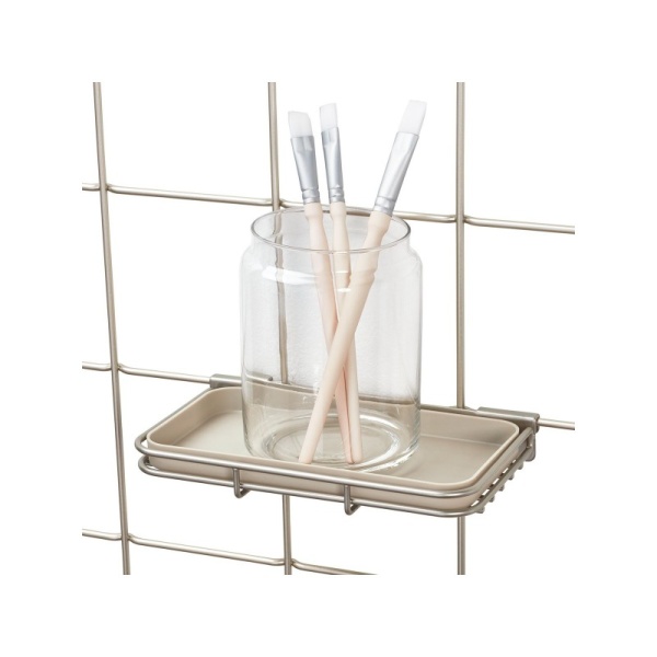 InterDesign / Полочка плоская для настенной модульной панели-сетки Jayce (100870)