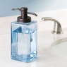 InterDesign / Диспенсер для жидкого мыла Casilla голубая (100086)