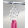 InterDesign / Вешалка-улей для шарфов и платков Clarity (100015)