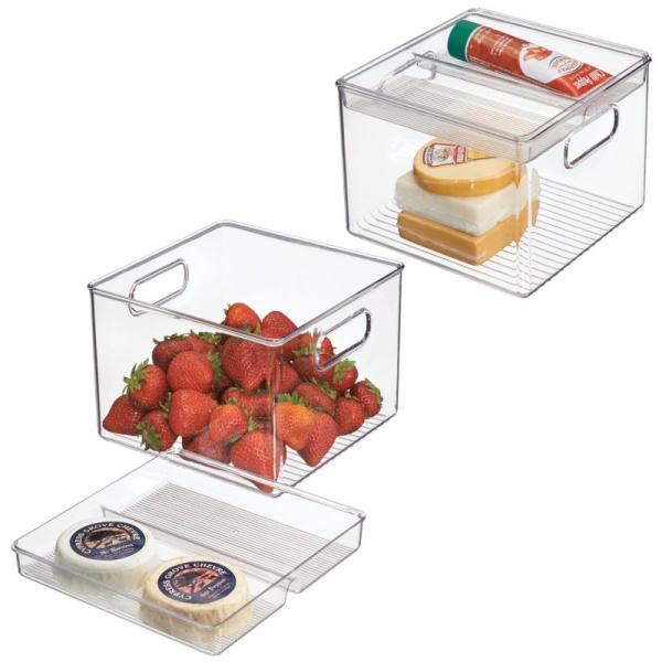 InterDesign / Органайзер для холодильника Binz пластиковый 20,3х20,3х15,2см (100587)