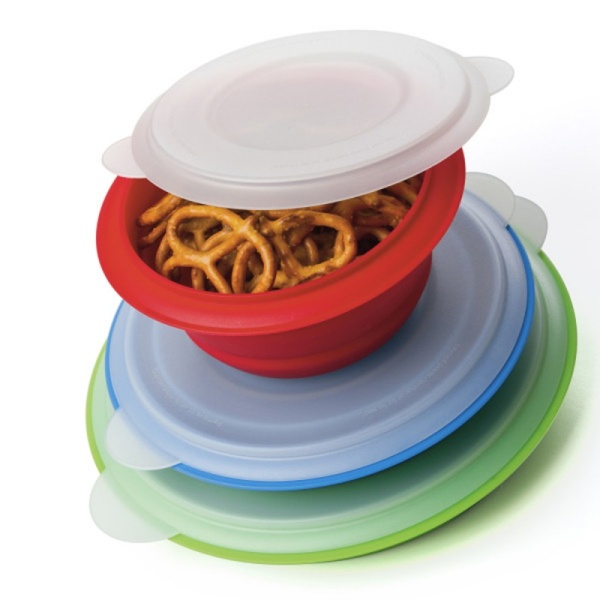 Progressive / Набор складных контейнеров с крышками Prepworks 354мл, 710мл, 1,18л (101492)