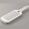 Inomata / Терка с ручк. и фиксатором на миску 9,1*31,3*2,6см БЕЛЫЙ (100586)