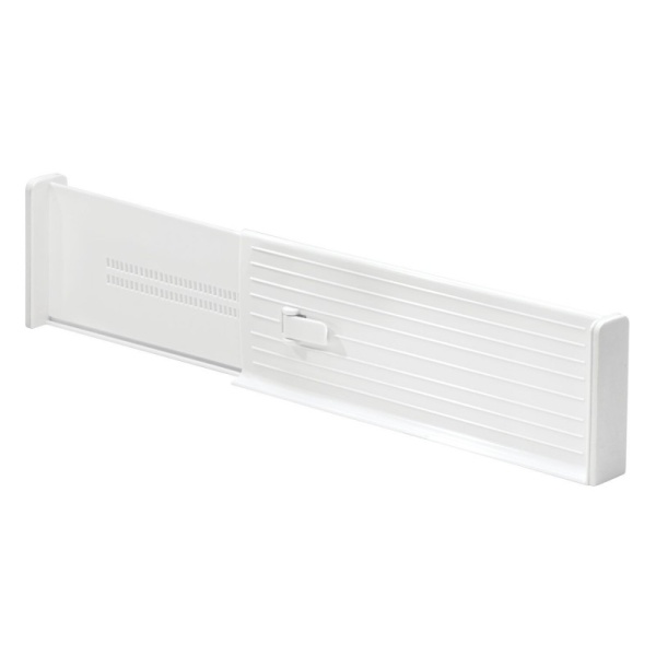 InterDesign / Набор разделителей в выдвижной ящик 2штуки 33.7-51.4см белый (101271)