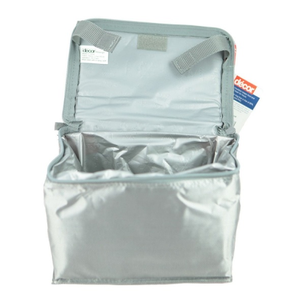 DECOR / Сумка-холодильник 4л, серебристый (101101)