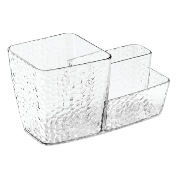 InterDesign / Органайзер-стакан Rain квадратный (100672)