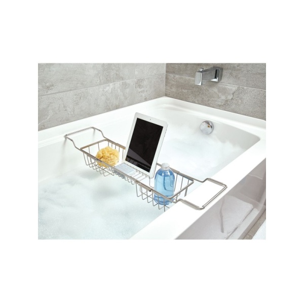 InterDesign / Полка на ванну EVERETT регулируемая по длине 57-81см (101216)