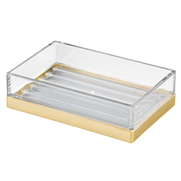 InterDesign / Аксессуары для ванной комнаты  Clarity золото (100658)