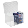 InterDesign / Контейнер  для хранения с откидной крышкой 22х15.5х7.75 (100797)