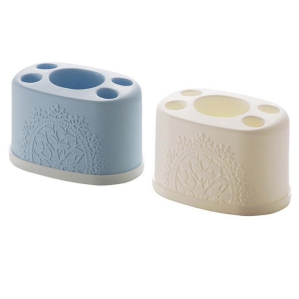 Yamada / Подставка для зубн щеток и пасты ГОЛУБОЙ (100529)