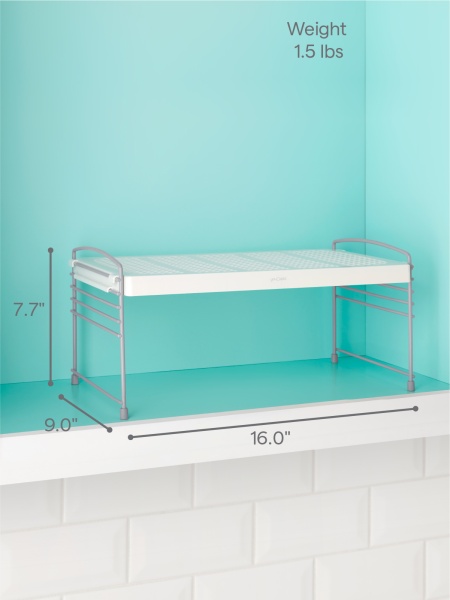 Полка кухонная UpSpace Adjustable настраиваемая по высоте 40.6х22.9х19.6см (101525)