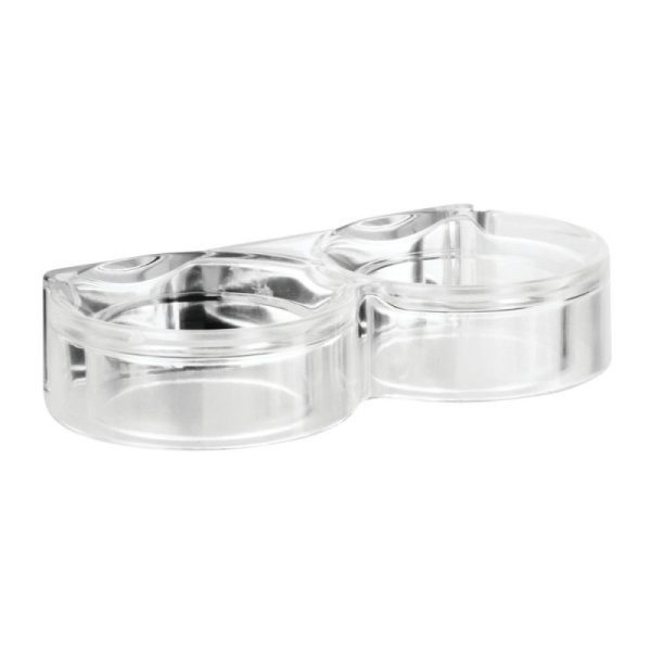 InterDesign / Держатель аффикс для расчесок самокл.прозрач.пластик 12.75х6.5х2.5 см (100097)