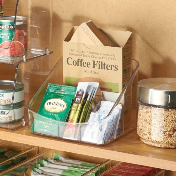 InterDesign / Органайзер для пакетиков с 4 отделениями Linus (100057)