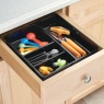 InterDesign / Лоток Linus для кухонных аксессуаров, канцелярии раздвижной 17.8-30.5см (101284)