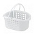 Inomata / Корзина 237*180*116мм с ручками БЕЛЫЙ (100396)
