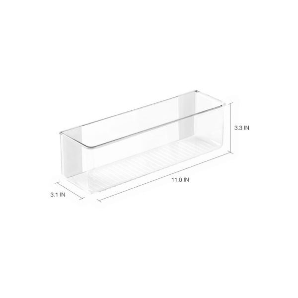 InterDesign / Органайзер AFFIXX Linus самоклеющийся 28х7,6х8см (101281)