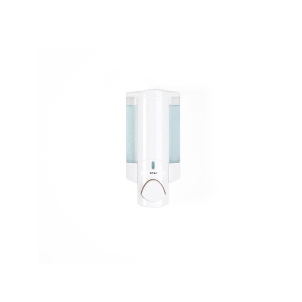 BETTER LIVING / Диспенсер для жидкого мыла, геля, шампуня, кондиционера AVIVA однокамерный 325мл белый (100989)