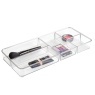 InterDesign / Лоток в выдвижной ящик стола Clear Rain 5 отделений (100927)