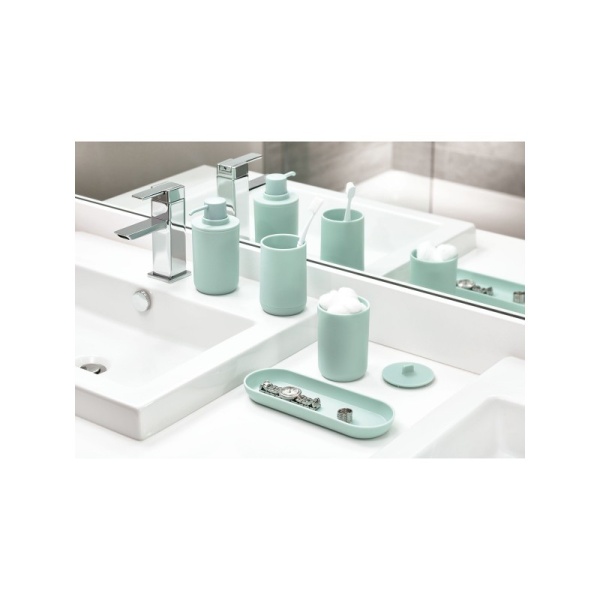 InterDesign / Диспенсер для жидкого мыла Soft Aqua пластик морская волна (100814)