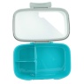 DECOR / Ланч-бокс GO XL с разделителем 2.7л, бирюза (101153)