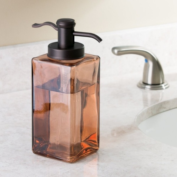 InterDesign / Диспенсер для жидкого мыла Casilla коричневая (100085)