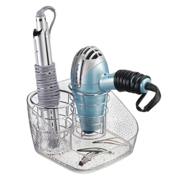 InterDesign / Держатель для фена и щипцов для завивки Rain (100685)