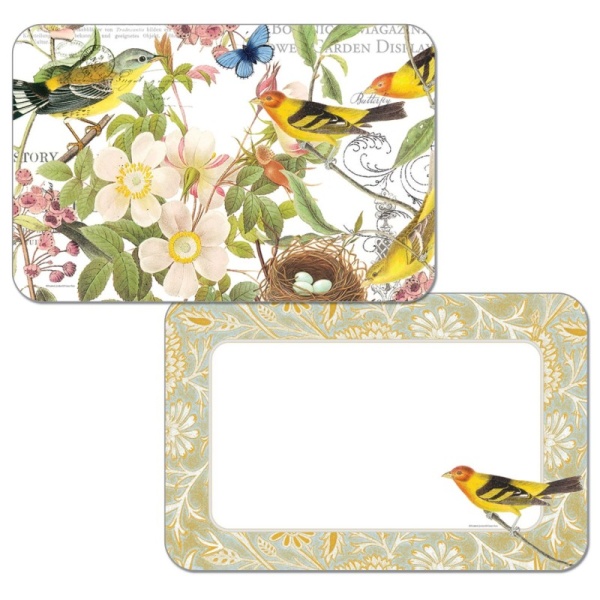 Conimar / Комплект сервировочных салфеток "Ботанические птицы" 4 шт (100206)