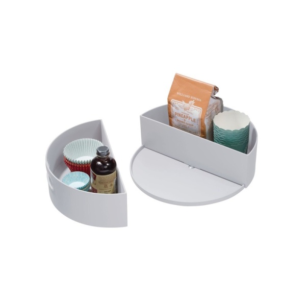 InterDesign / Органайзер Drawer для хранения из 3-х предметов переработанный пластик 25.5х9см (101372)