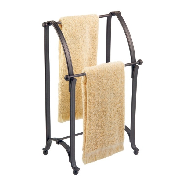 InterDesign / Вешалка для полотенец прямая йорк лира металл под бронзу (100114)