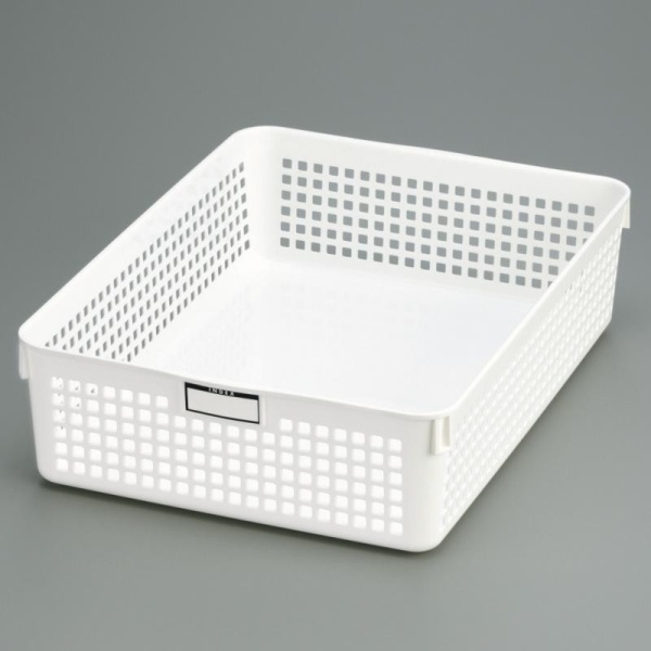 Inomata / Корзина   244*332*87мм БЕЛЫЙ (100400)
