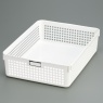 Inomata / Корзина   244*332*87мм БЕЛЫЙ (100400)