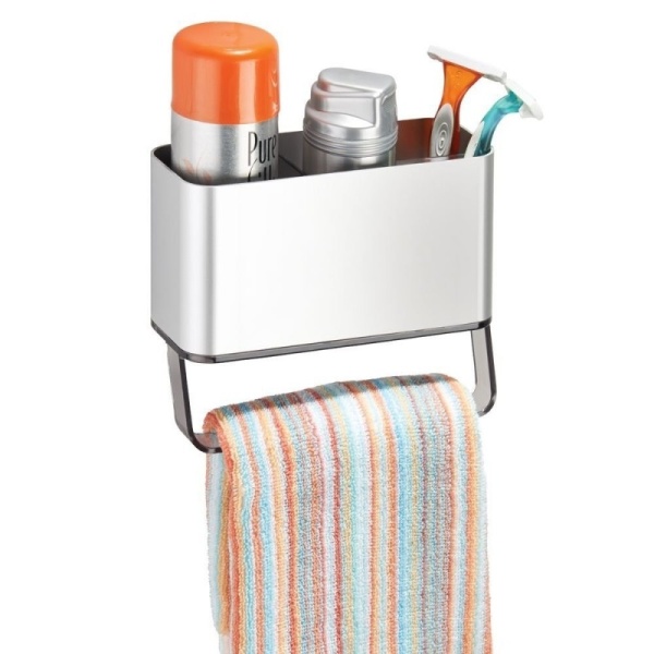 InterDesign / Органайзер для душа самоклеящийся Metro Affixx (100642)