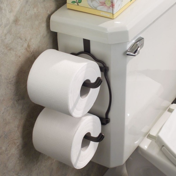 InterDesign / Держатель для туалетной бумаги йорк подвесной бронза (100137)