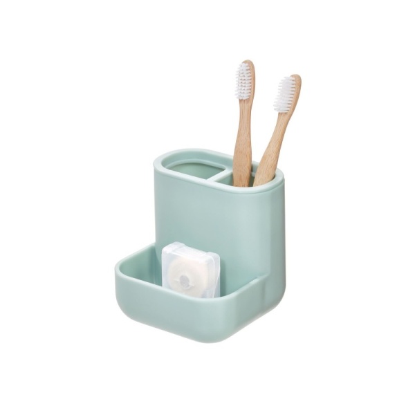 InterDesign / Органайзер для ванных принадлежностей Soft Aqua 3 отделения пластик морская волна (100817)