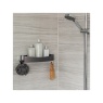 BETTER LIVING / Полка для душа CLEVER 35,6см черный (100984)