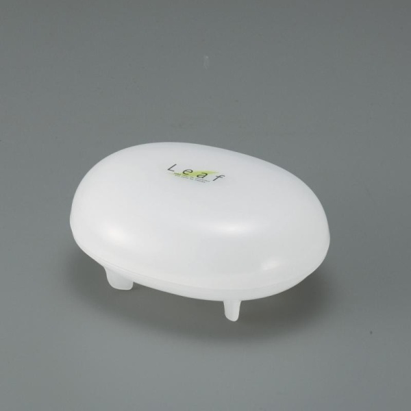 Inomata / Мыльница с крышкой БЕЛЫЙ (100485)