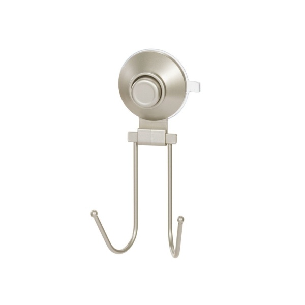 InterDesign / Крючок EVERETT двойной для ванной комнаты на присоске (101217)