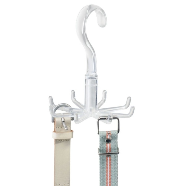 InterDesign / Вешалка Clarity для хранения ремней, сумок, шарфов, украшений (101199)