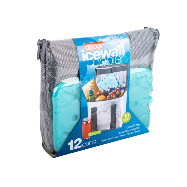 DECOR / Сумка-холодильник 10л, серебристый (101103)